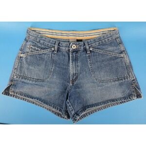 Vtg Y2K Arizona Juniors Denim Booty Shorts Sz 9 100% Cotton Boho Festival 32x3"